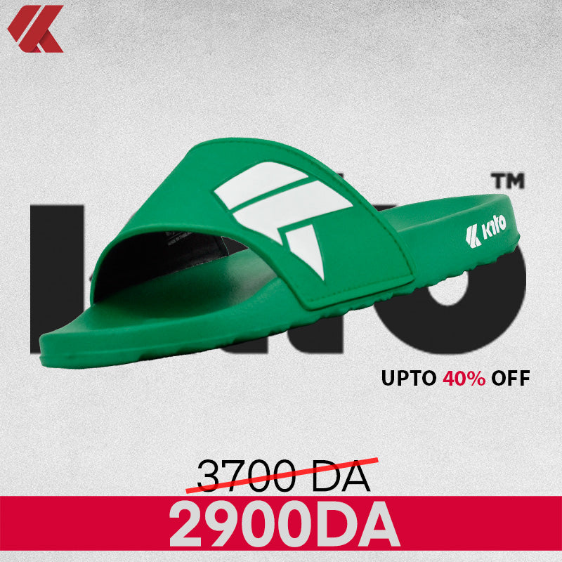 CLAQUETTE AH21M GREEN KITO - AH21MG