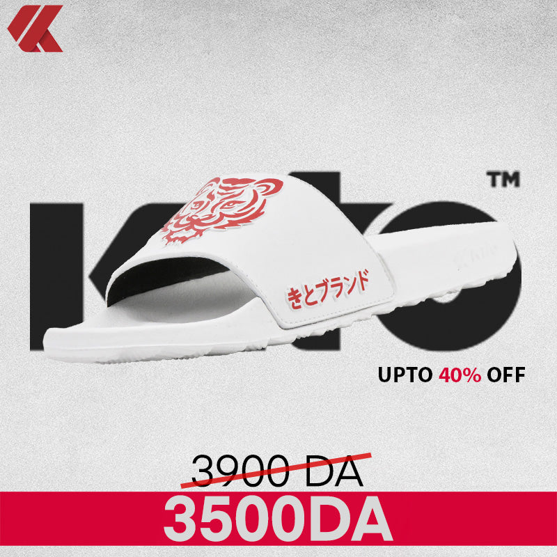 CLAQUETTE AH132M WHITE KITO - AH132MW