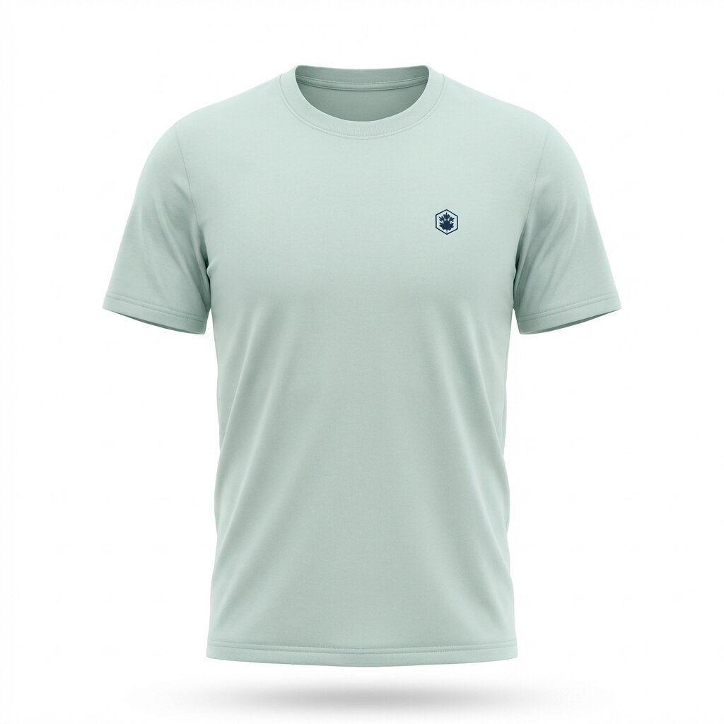 LUMBERJACK MEN TEE MINI LOGO BLUE - LBJ24005-LBL