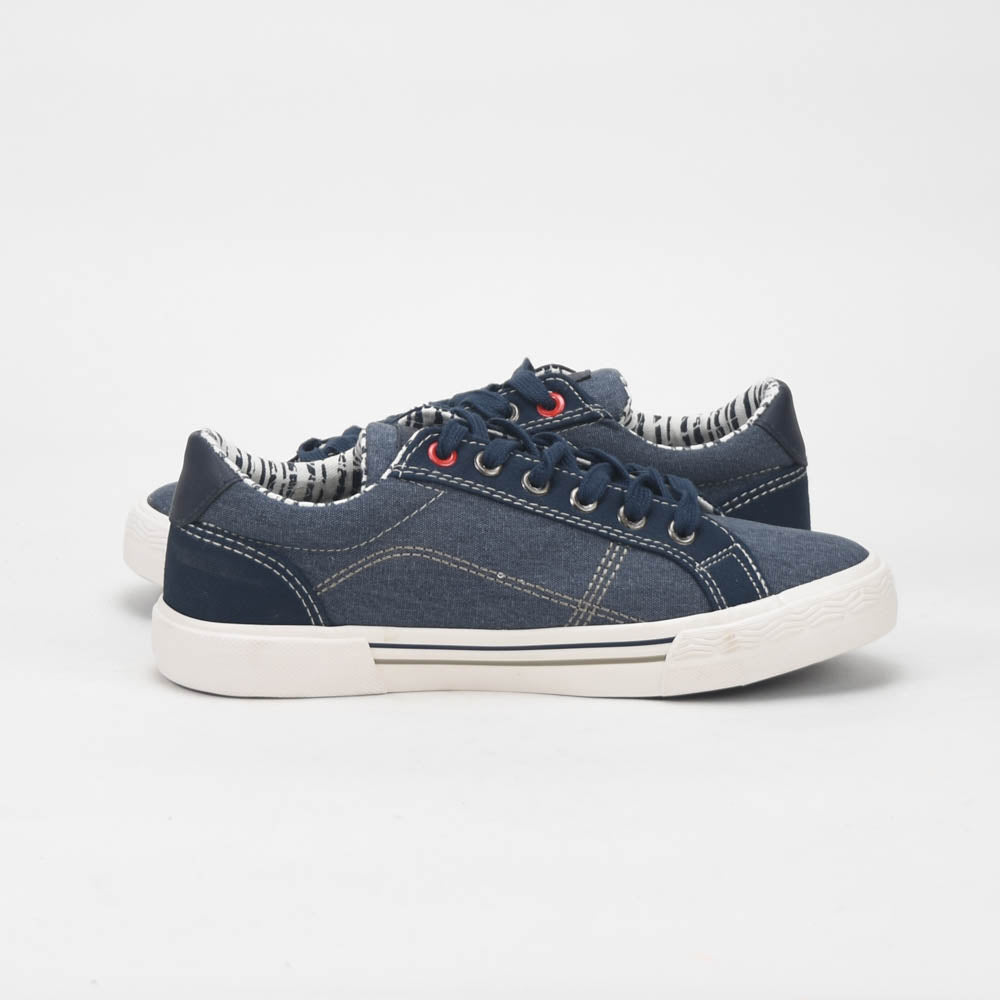 ANDRÉ BASKETS JUNIOR ALAN DENIM BLEU - 55315485667