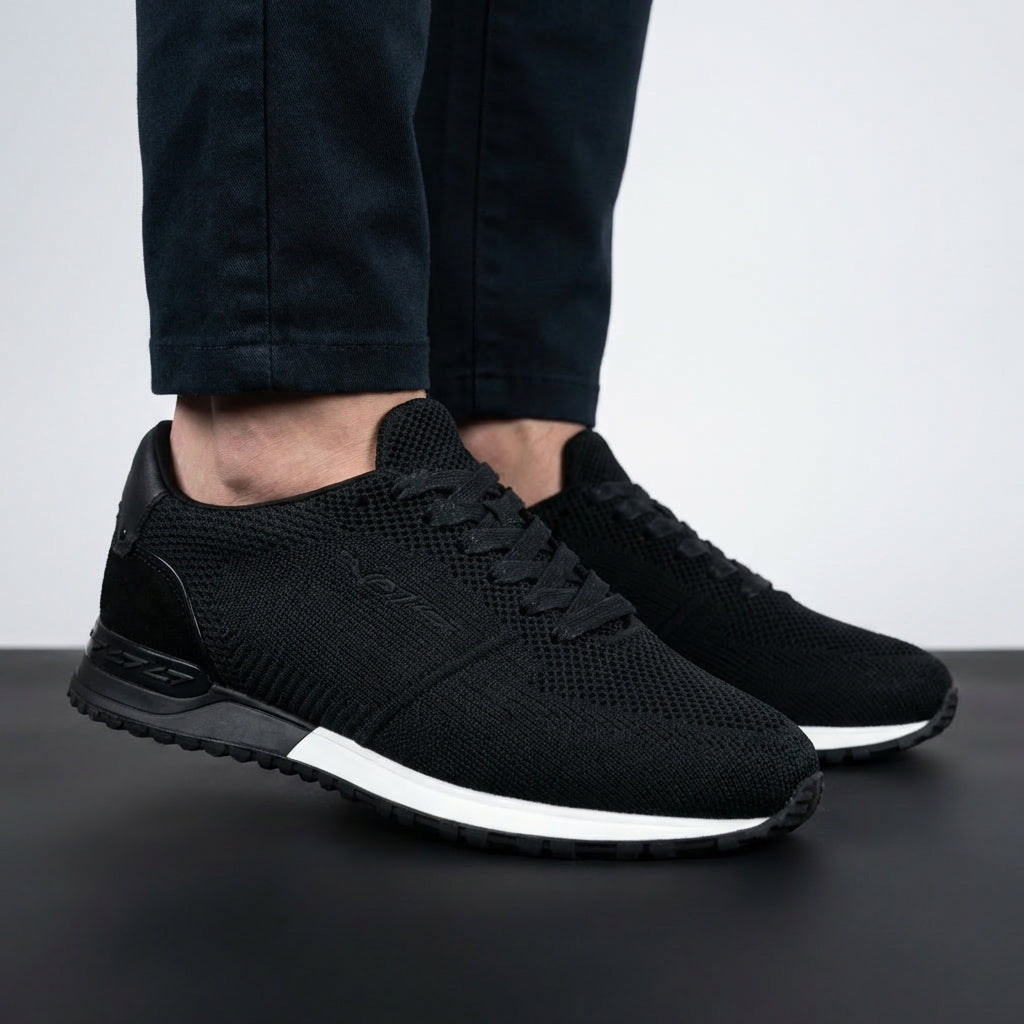 VO7 SHOES MILAN KNIT PRETO - CH-MIL-BLACK