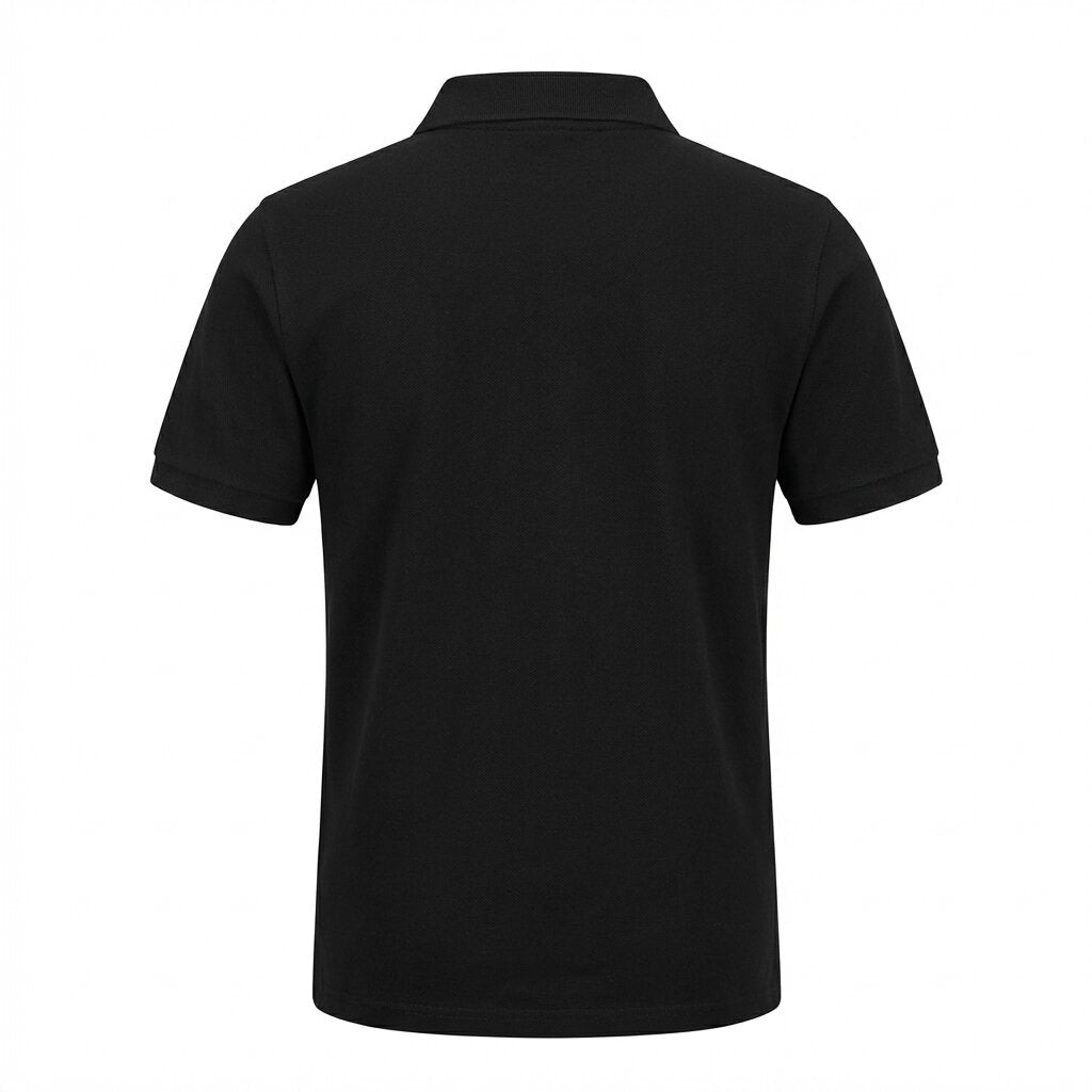 LUMBERJACK MEN POLO ESSENTIALS MINI LOGO BLACK - LBJ69009-BLK