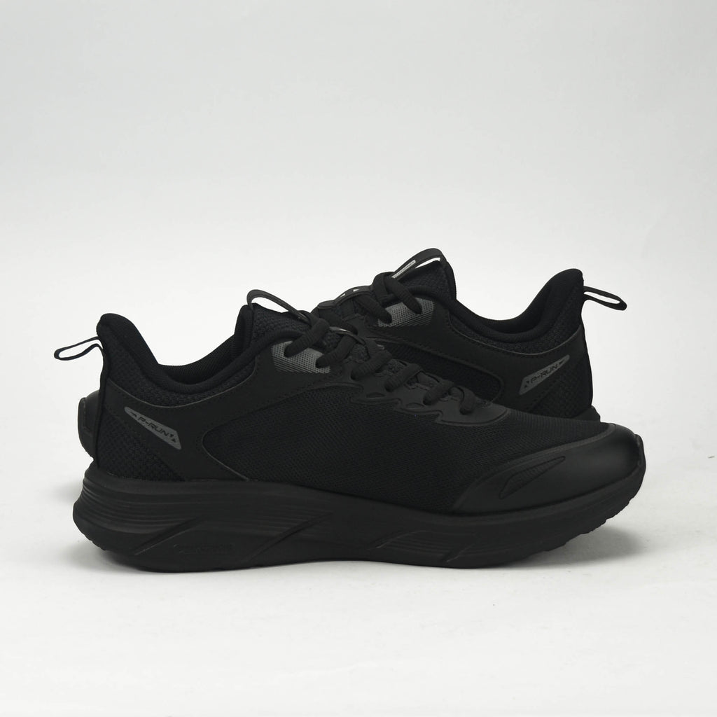 PEAK TRAINING RUNNING SHOES-ALL BLACK - EXT54427H-Y291