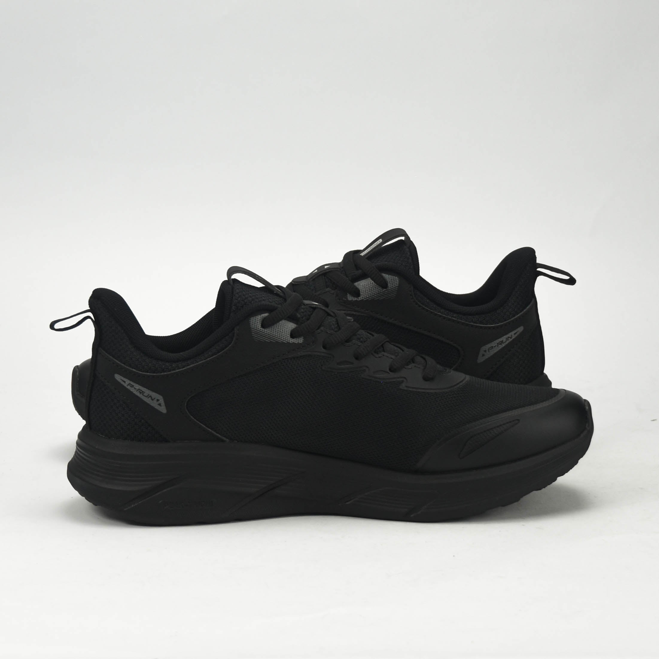 PEAK TRAINING RUNNING SHOES-ALL BLACK - EXT54427H-Y291