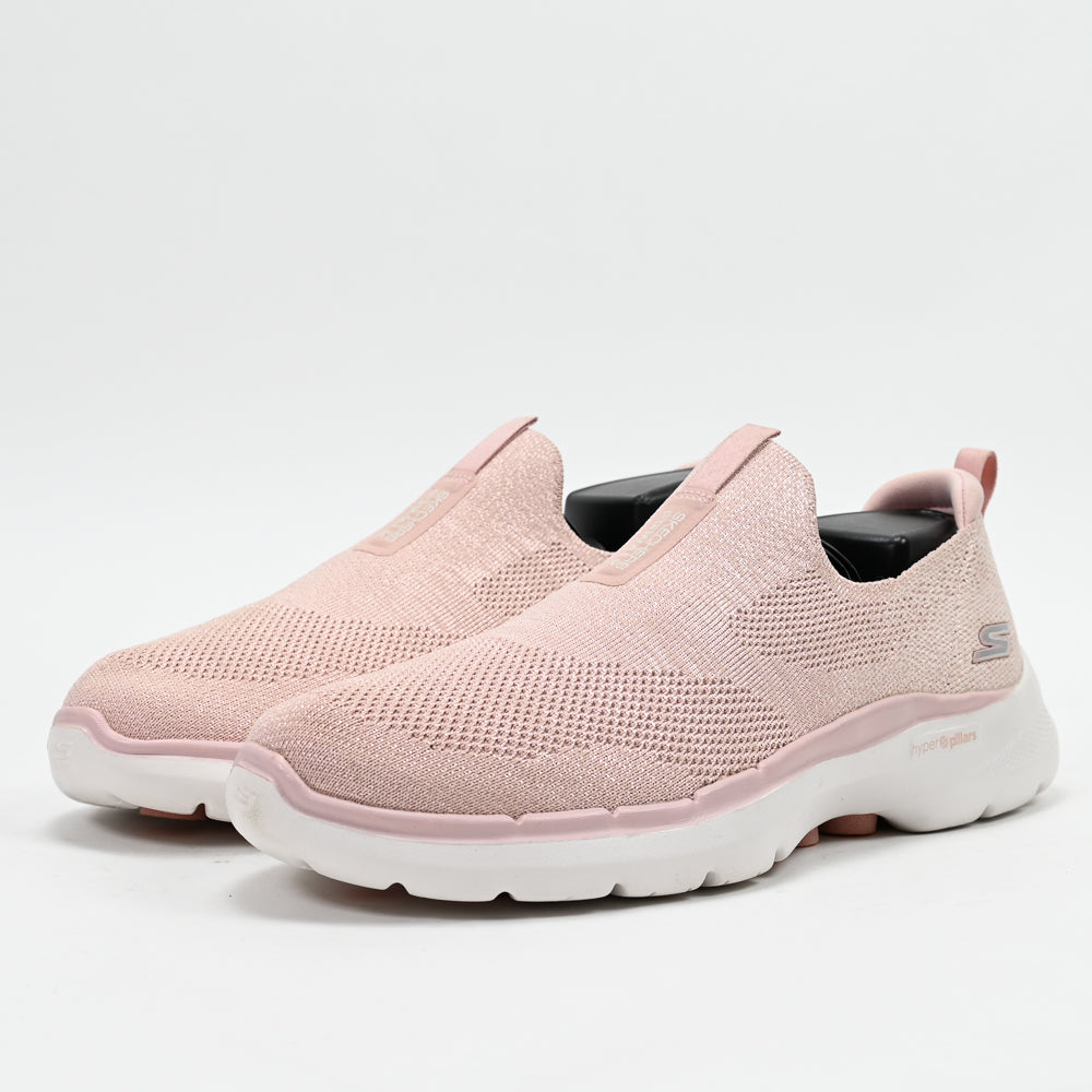 Skechers GO WALK 6 – Glimmering Walking Shoes - 124502-LTPK