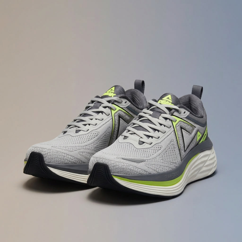 Peak Turbo Grey/ Fluorescent Green - ET49327H-D037