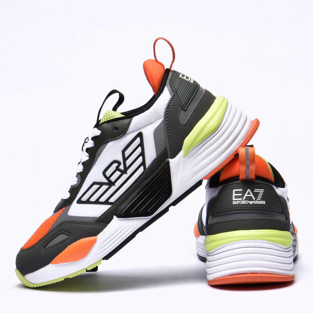 EMPORIO ARMANI SNEAKER BLK CLIV ORFL SHG OW TRAINING - XSX020-XOT47-Q492