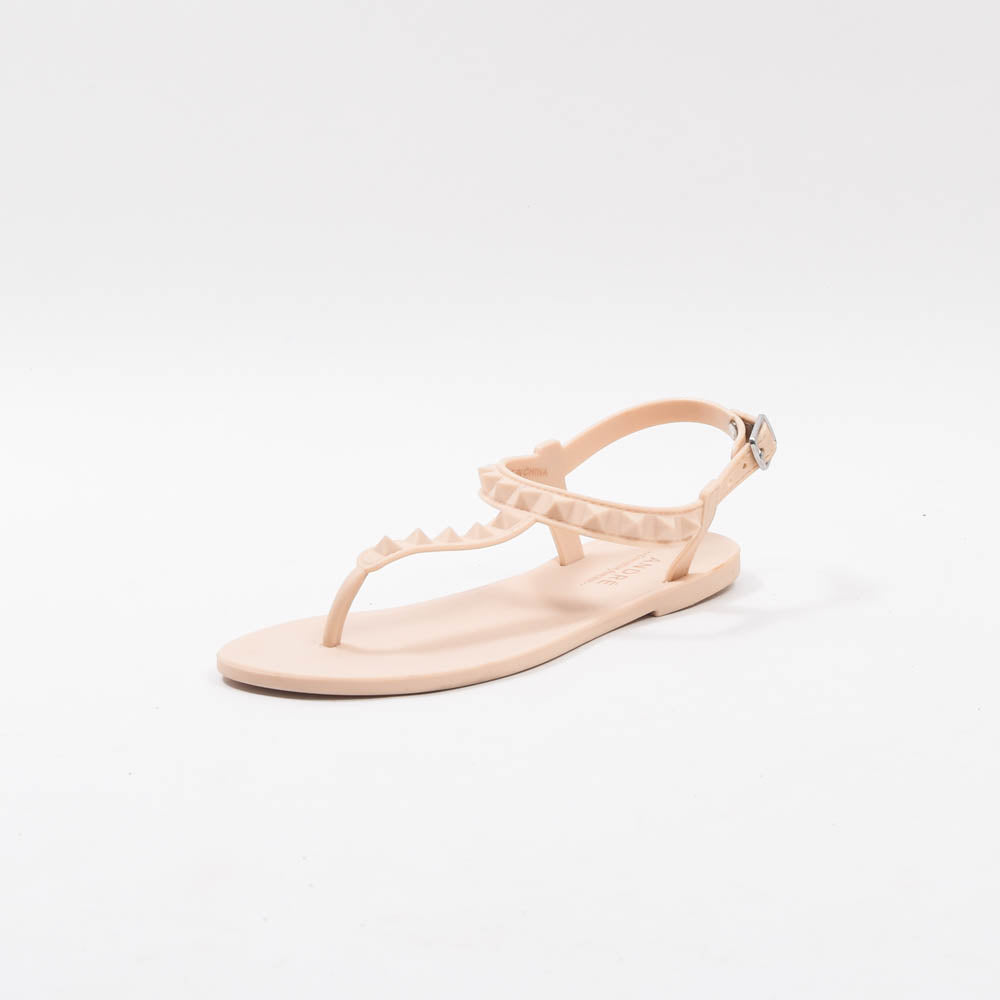 ANDRÉ SANDALES FEMME HADEWIG CAOUTCHOUC BEIGE - 52321670604