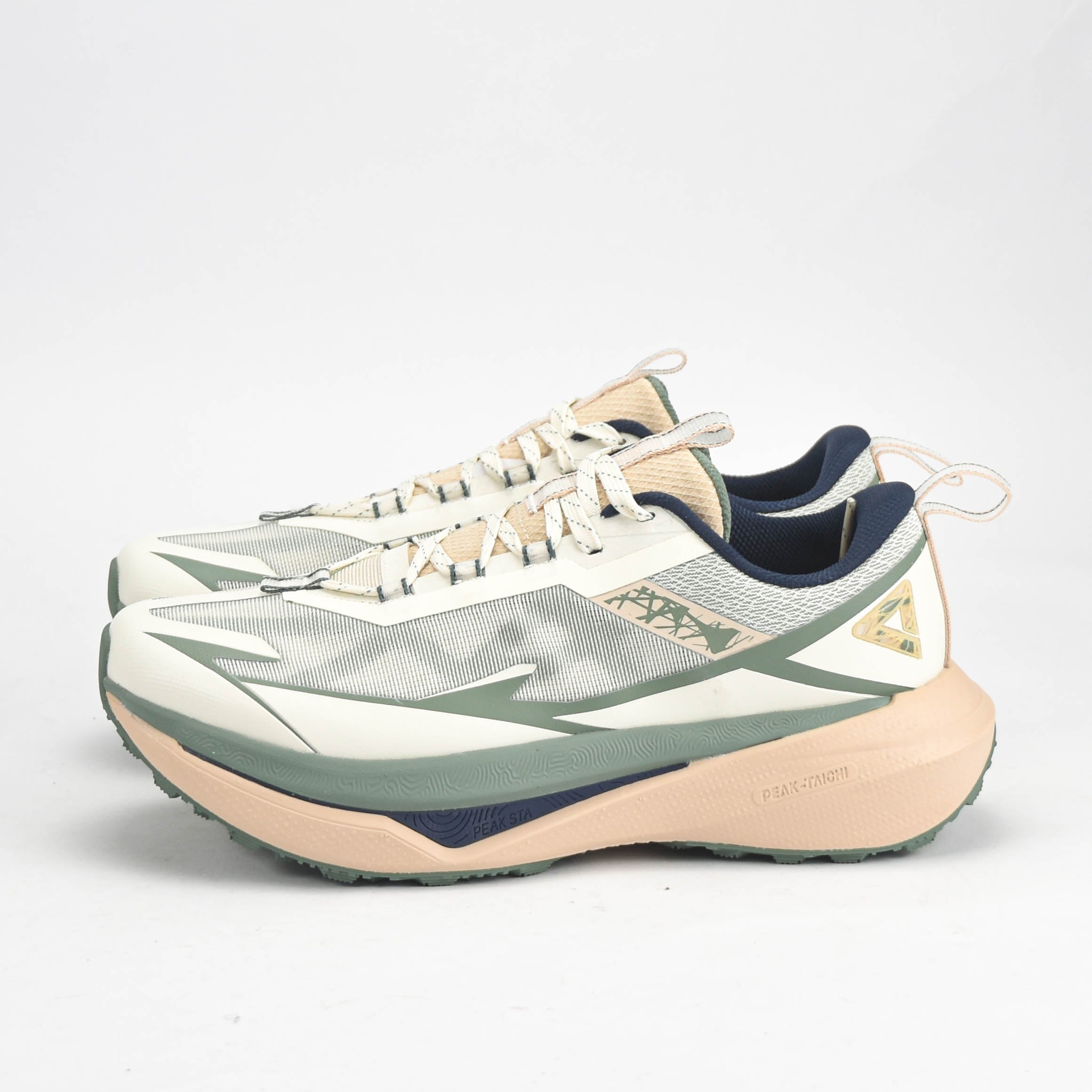 Peak Taichi Sports Shoes White/Green - EXT52161H-Z483