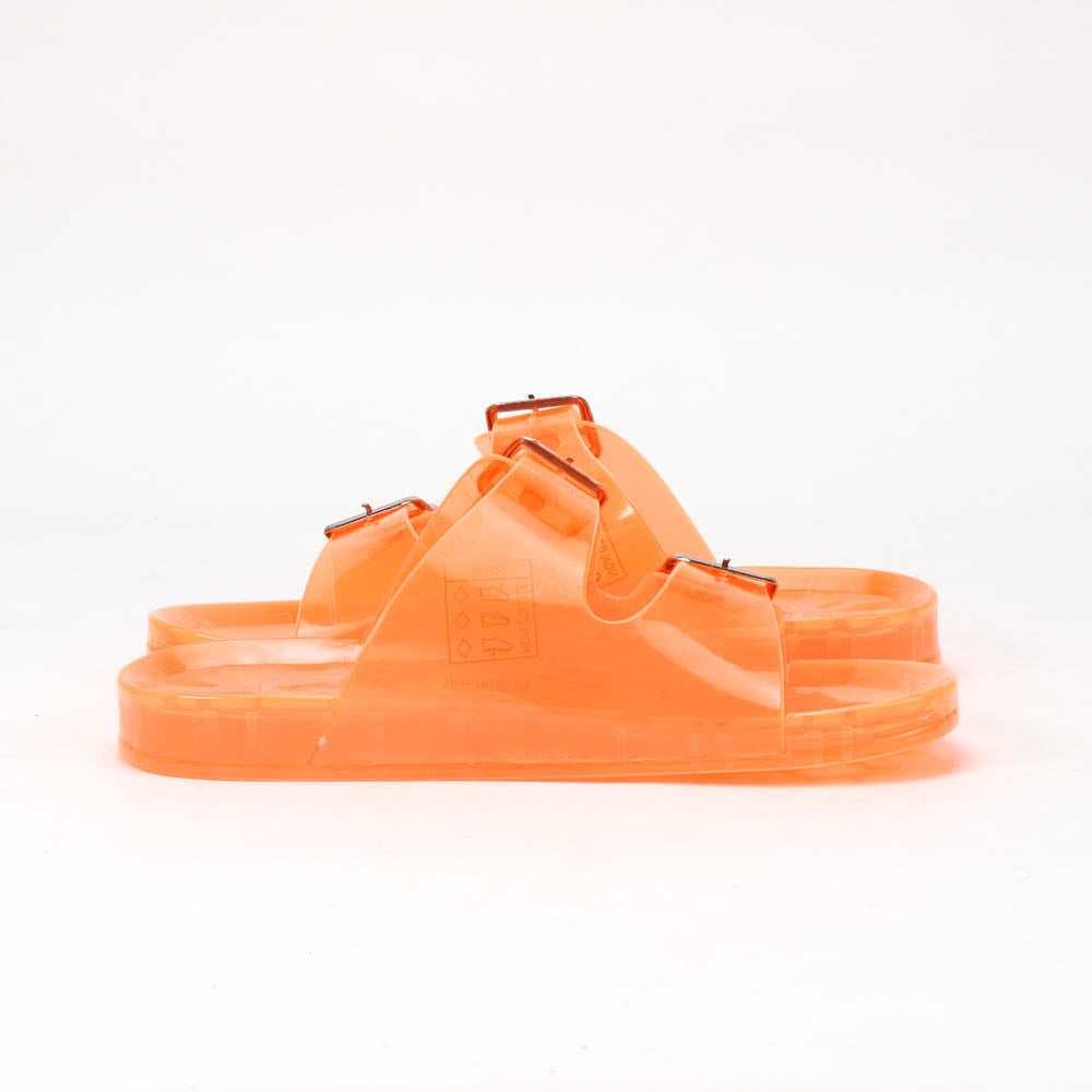 ANDRÉ MULES DE PLAGE FEMME EN CAOUTCHOUC ORANGE - 52321971619