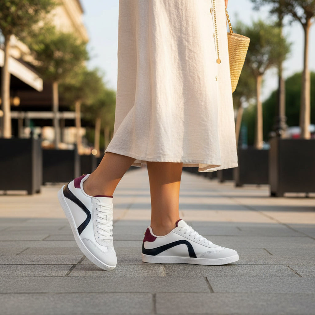 ANDRÉ BASKETS FEMME CALLISTA BLANC - 52149372700