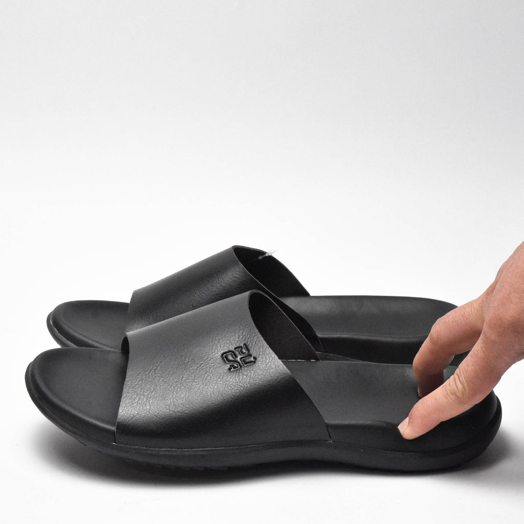 PUCA MEN SPORT SLIPPERS CRATER BLACK - 10933