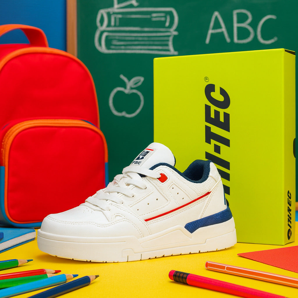 HITEC Freeline Low JNR White-Red-Blue - L014537