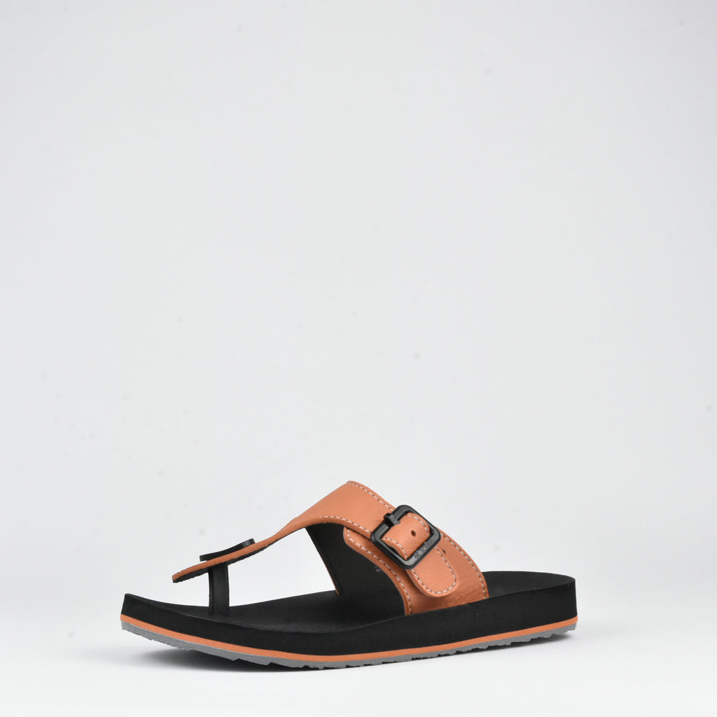 CLAQUETTE AA54M ORANGE BLACK KITO - AA54MOBLK