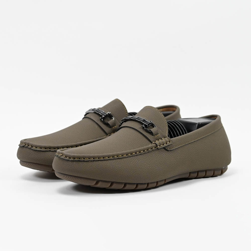Massimo Mocassins Driving Loafers - 222-10A-GREEN