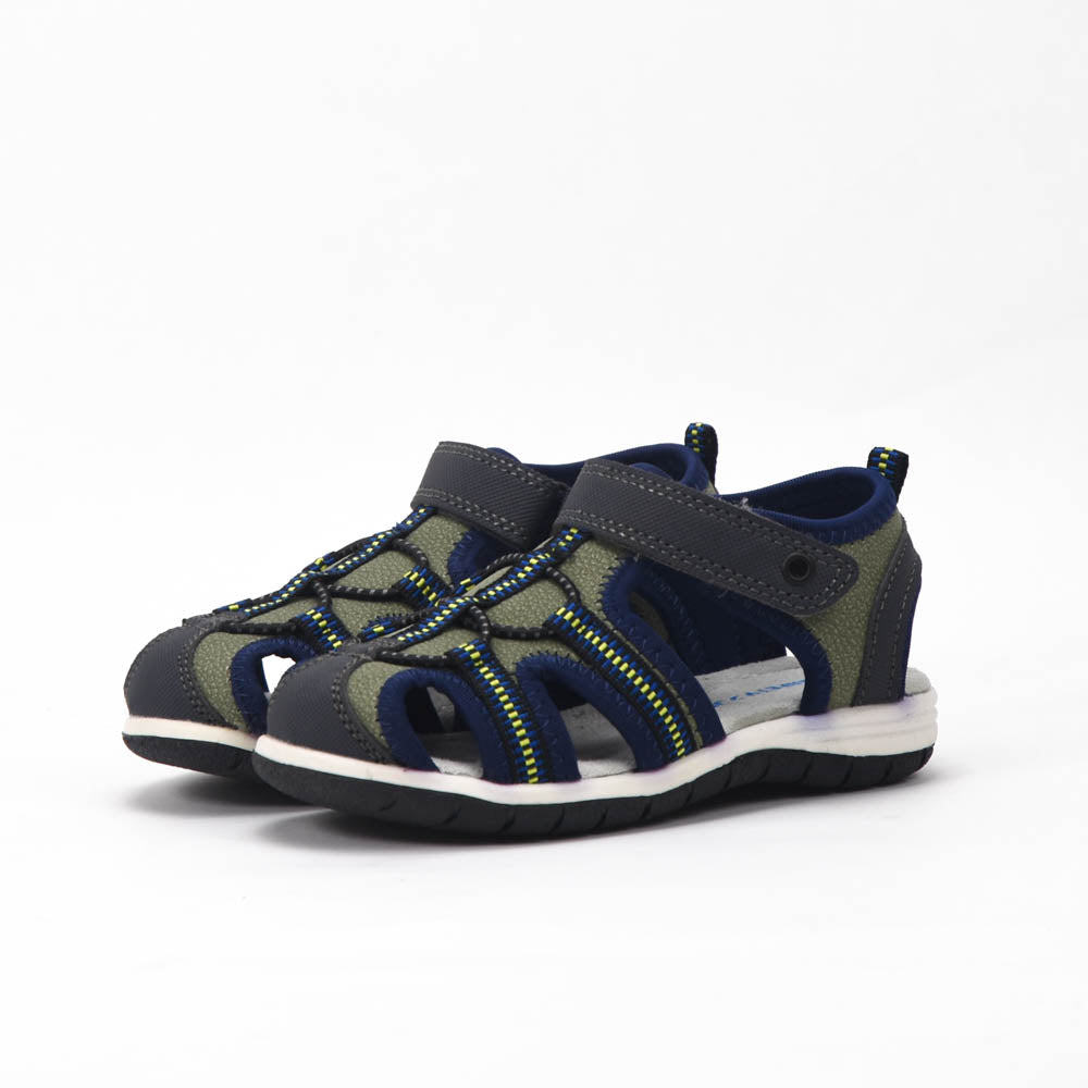 Safety Jogger Softtouch Foamfix Sandales Enfant - 610822-GRN-BLU