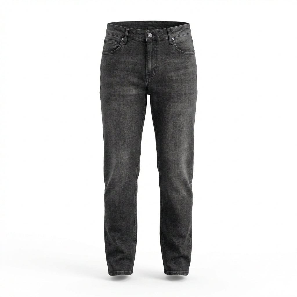 DEPART PANTALON JEAN REGULAR HOMME GRIS - G20-000595-BLACK