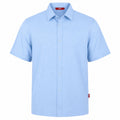 Départ Homme Chemise en Lin Navy - MZ139-G21-000741