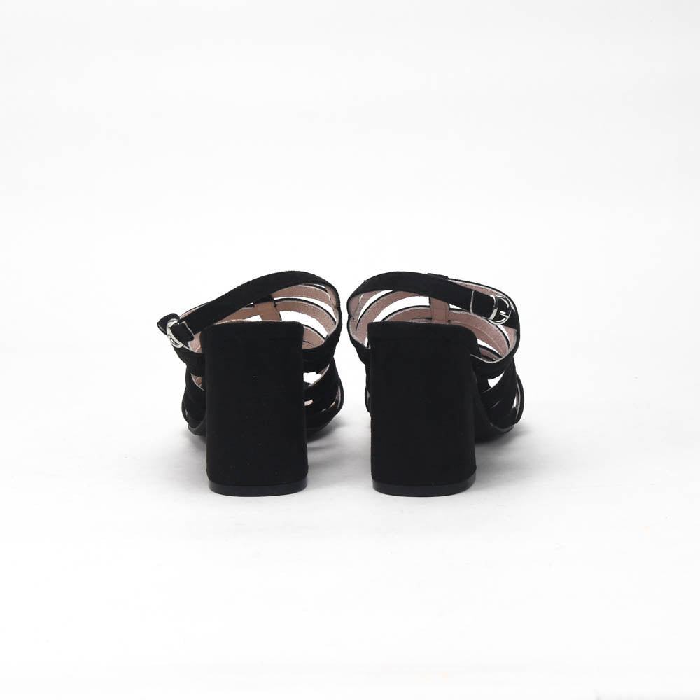 ANDRÉ SANDALES FEMME CAPUCINE DAIM NOIR - 52314188403