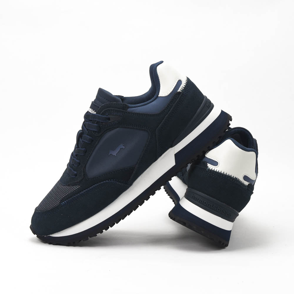 Harmont and Blaine Sneakers Uomo Blu - EFM252-040-A60-A6