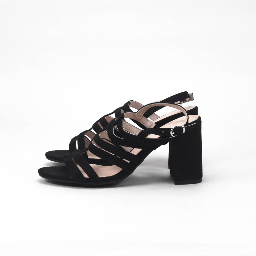 ANDRÉ SANDALES FEMME CAPUCINE DAIM NOIR - 52314188403