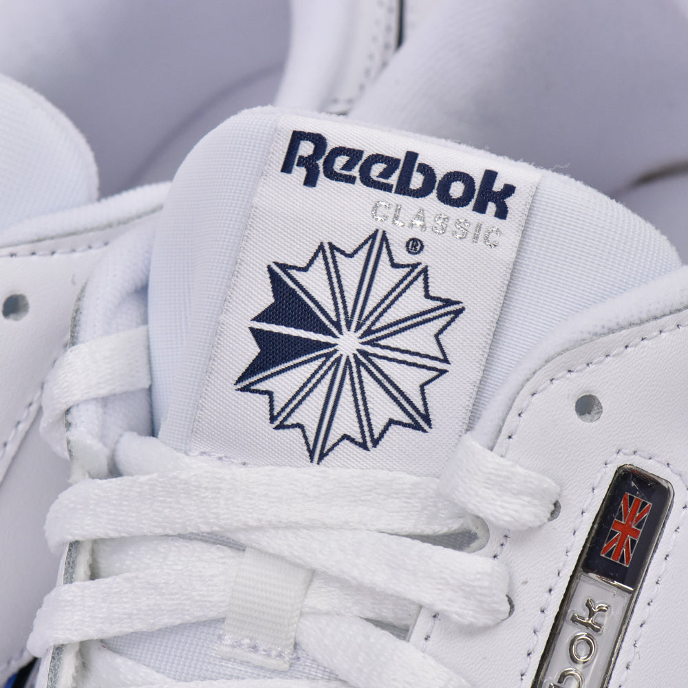 REEBOK CLASSIC LEATHER WHITE/WHITE/NAVY - 100201123