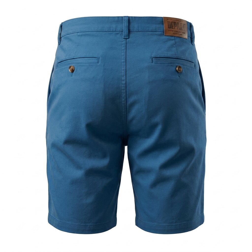 DEPART Short chino homme - G21-000175-BLUE009