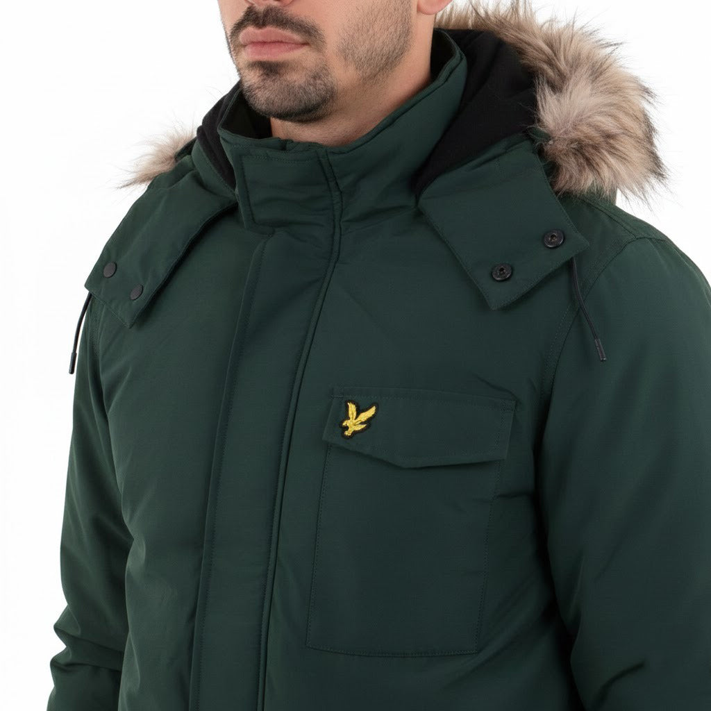 VESTE LYLE AND SCOTT POUR HOMME - JK-1111V-GREEN