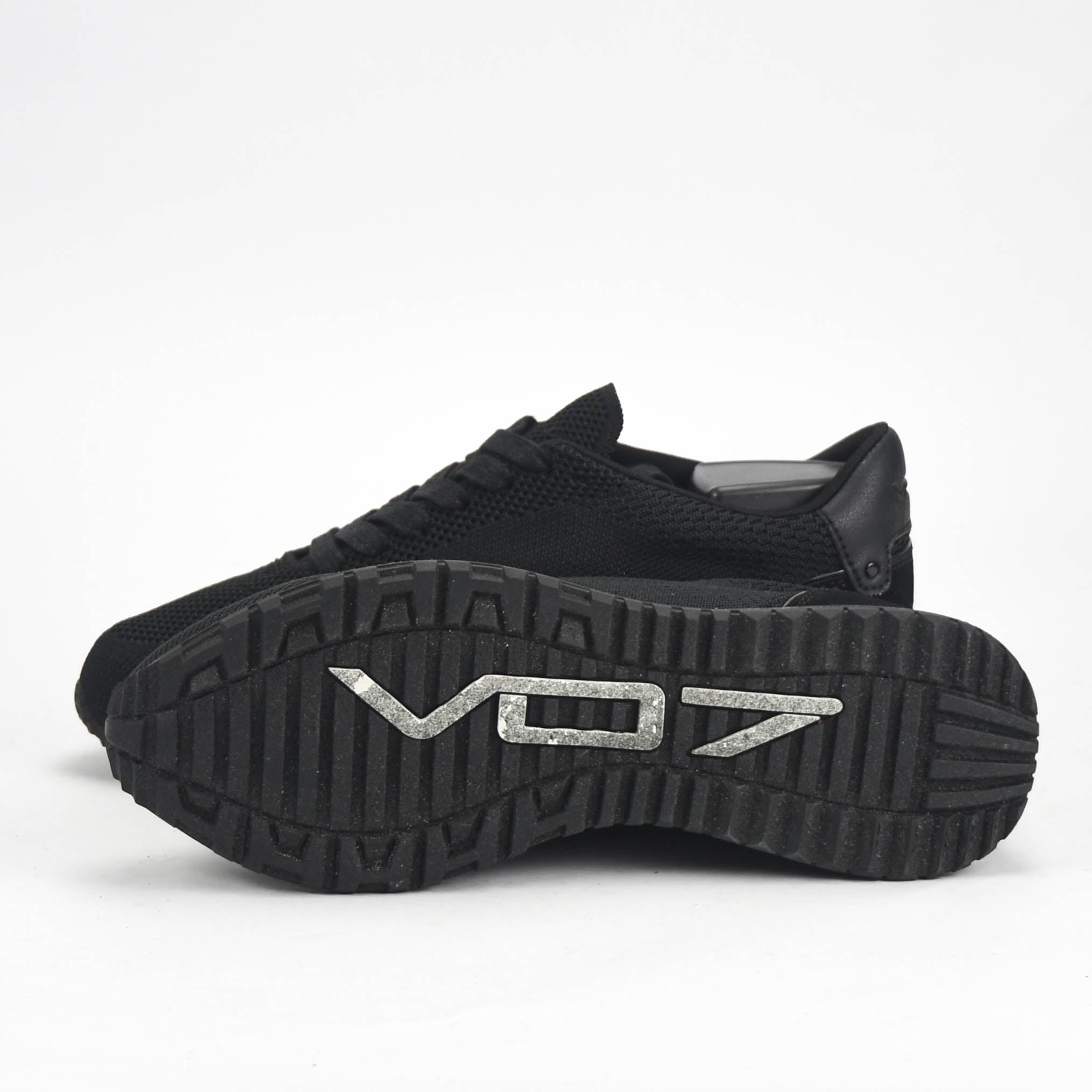 VO7 SHOES MILAN KNIT PRETO - CH-MIL-BLACK