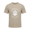 LUMBERJACK MEN TEE EST 1979 BIG LOGO CAMEL - LBJ27010-DOR