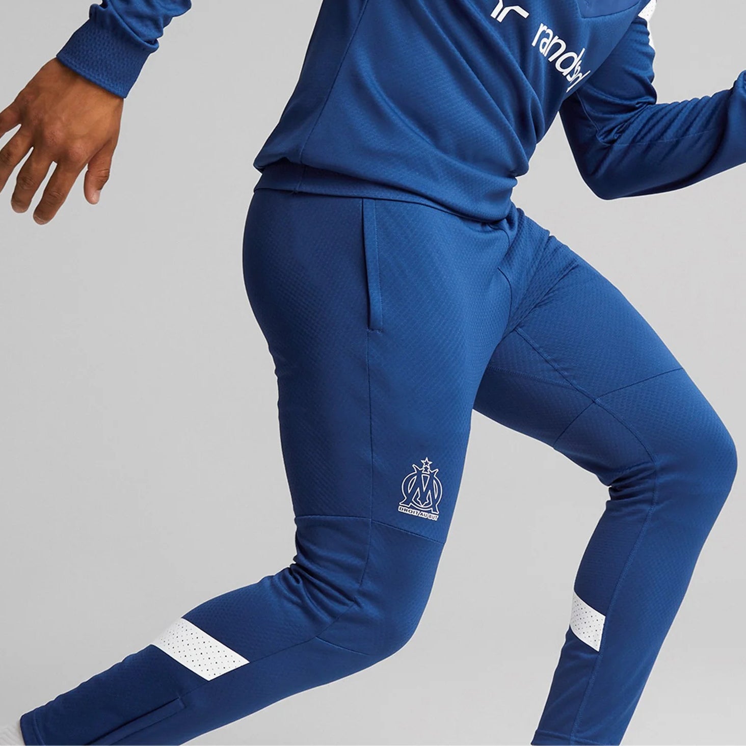 Pantalon d\'entraînement de football Puma Olympique de Marseille - 767294-11