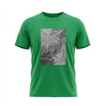 LUMBERJACK MEN TEE BIG NATURE LOGO GREEN - LBJ23009-GRN