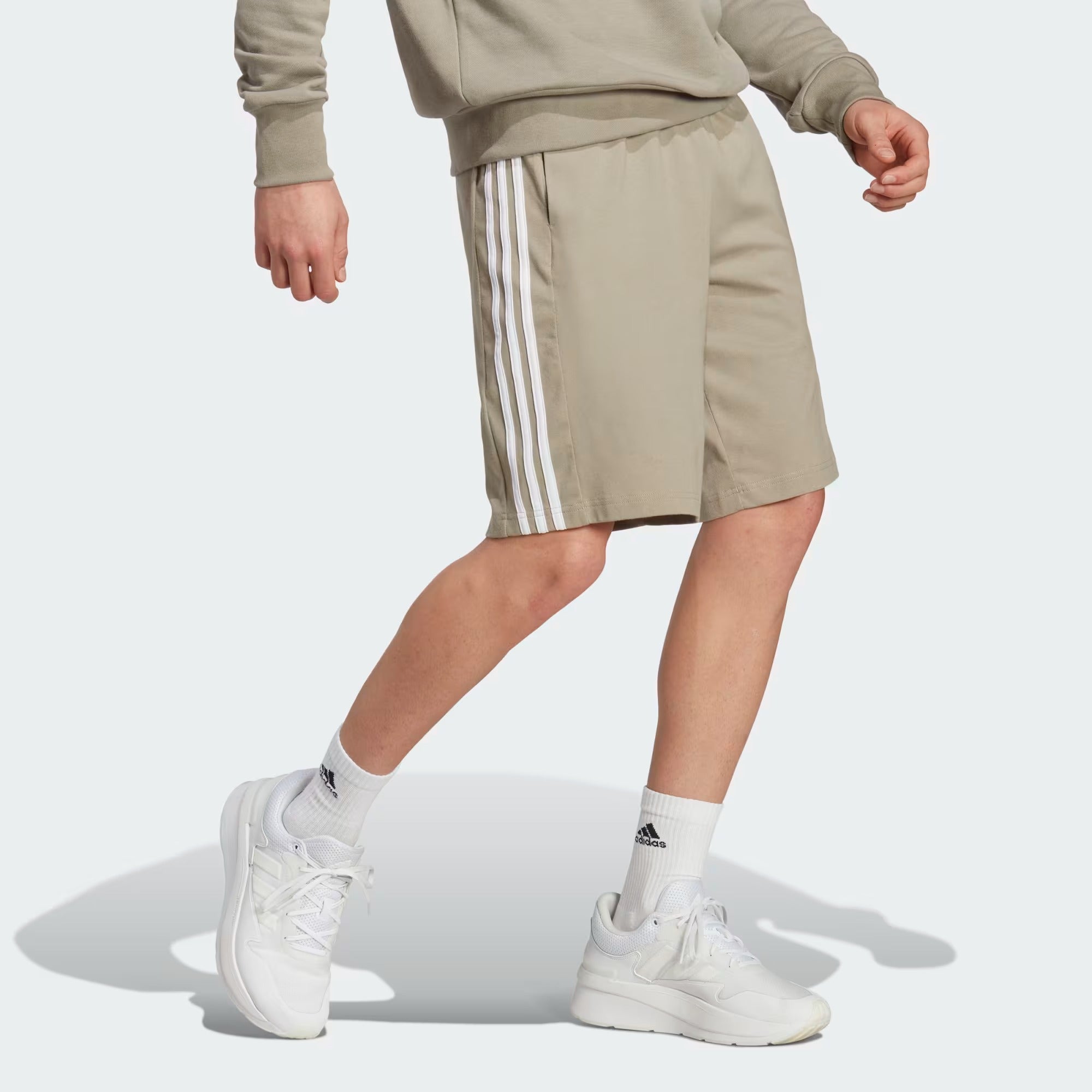 Essentials Single Jersey 3-Stripes Shorts - IC9390