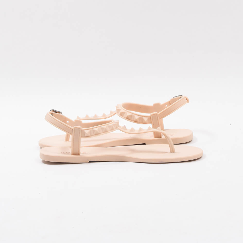 ANDRÉ SANDALES FEMME HADEWIG CAOUTCHOUC BEIGE - 52321670604