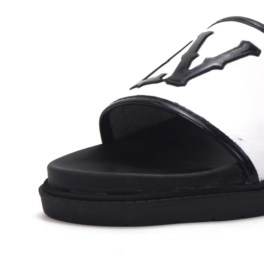 CLAQUETTS POUR HOMME - LV-01-BLANC