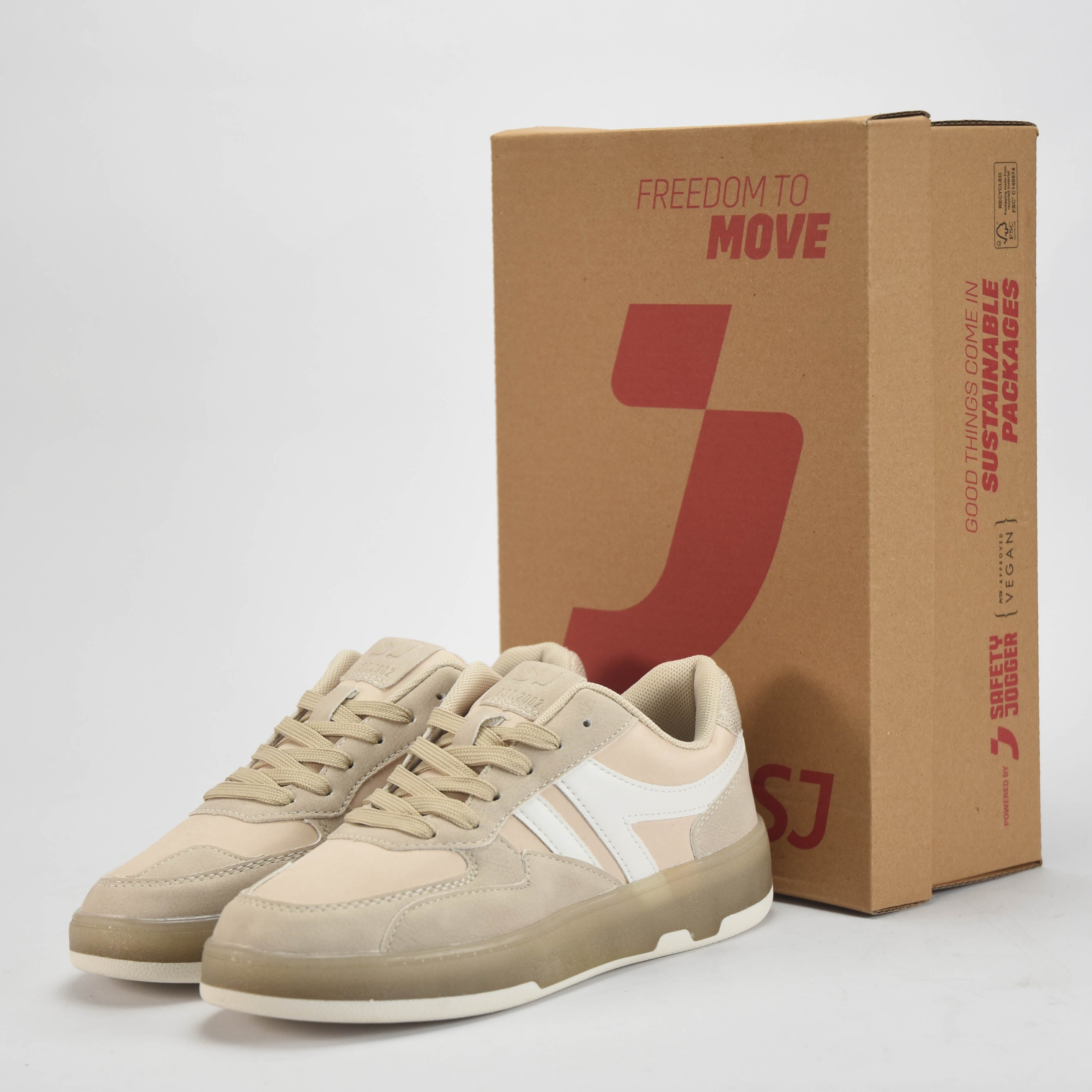 SAFETY JOGGER SHOES - 590232BEI-WHT
