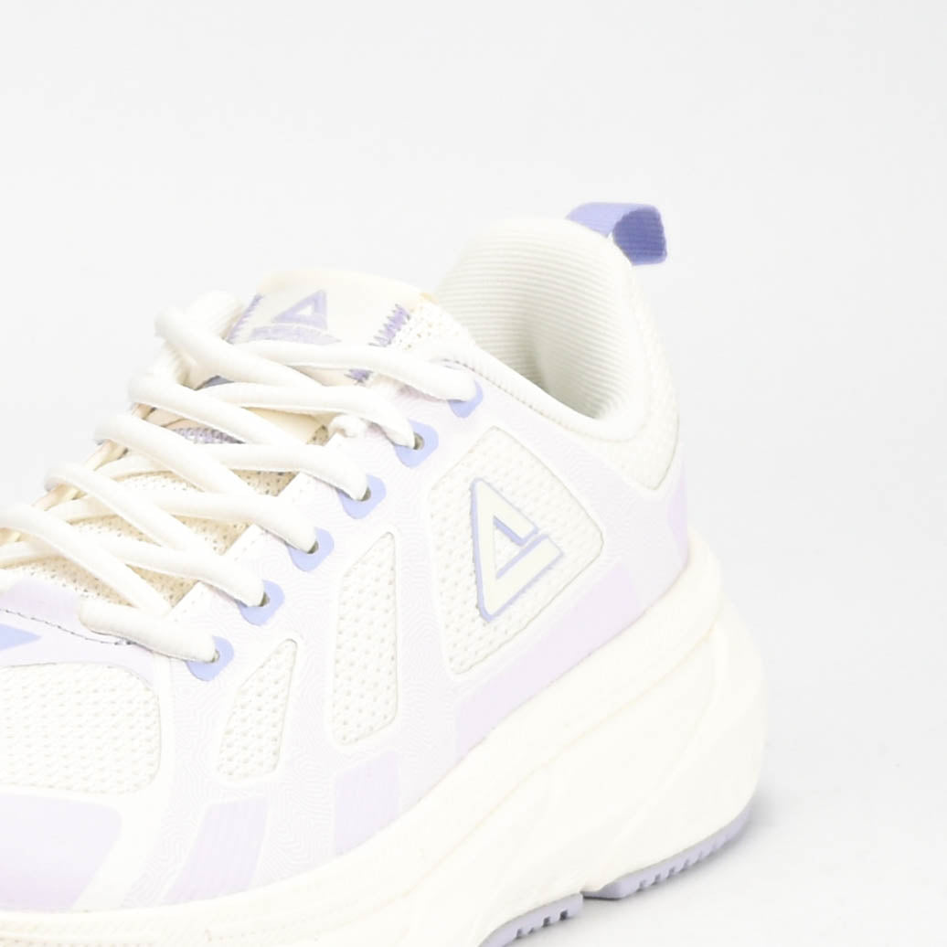 Peak Taichi Walking Shoes White/Purple - EXT51708J-Z524