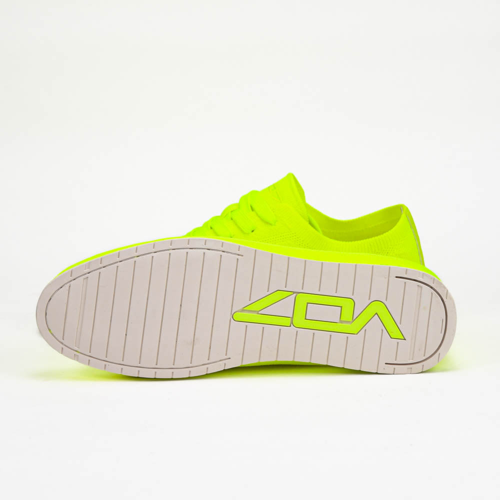 VO7 BASKET YACHT KNIT HOMME FLUO - CH-YAC-Y