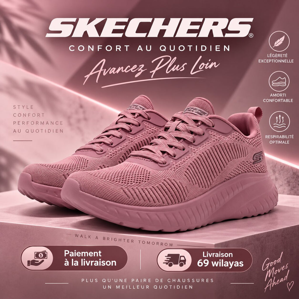 Skechers BOBS Squad Chaos – Face Off Sneakers - 117209-RAS