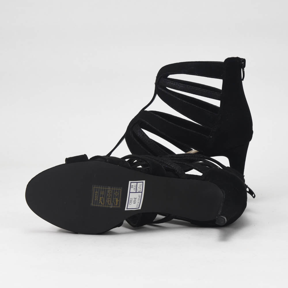 ANDRÉ ESCARPINS FEMME CHILI NOIR - 52314158407