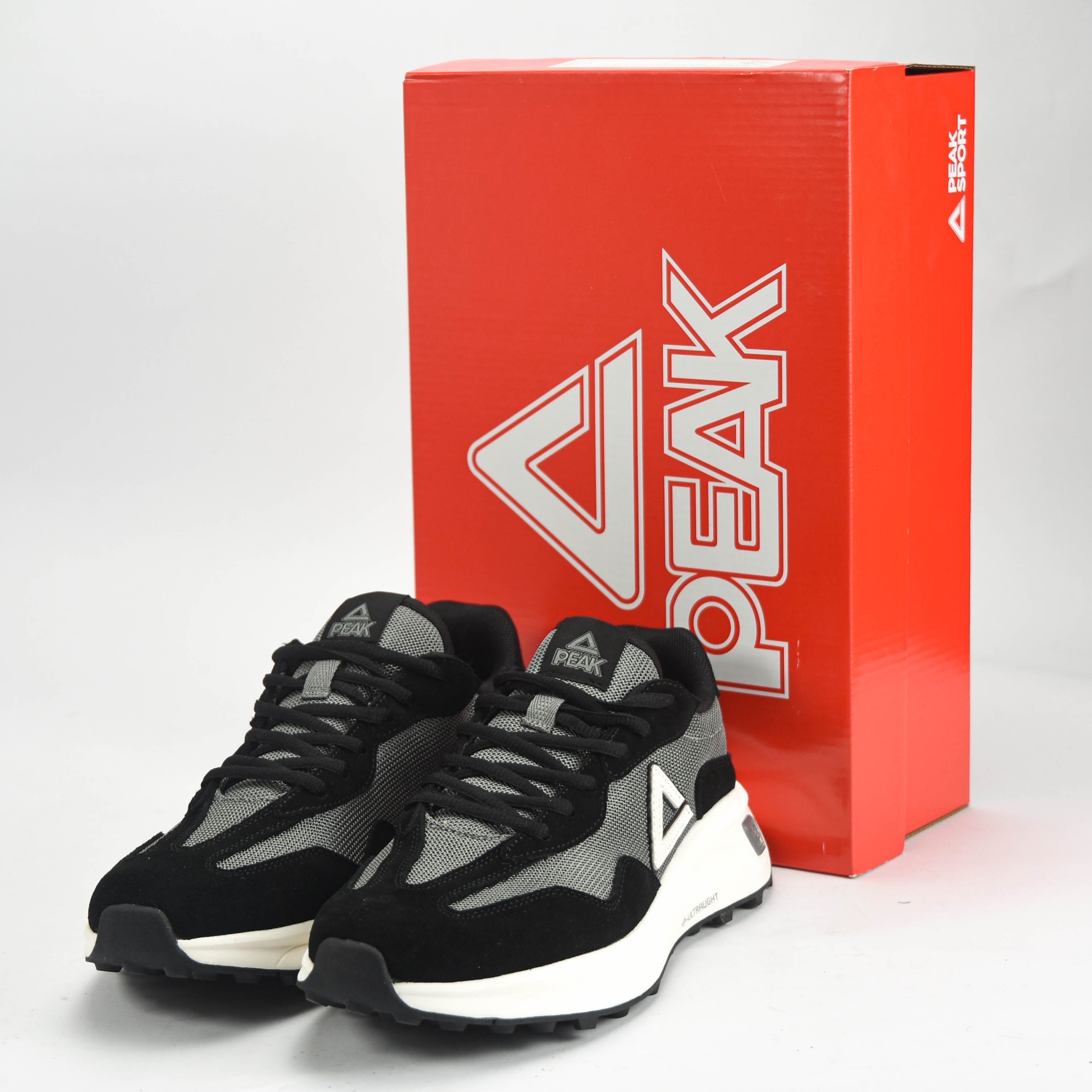 Peak Casual Shoes Paloma Grey/Black - EW49031E-4R20