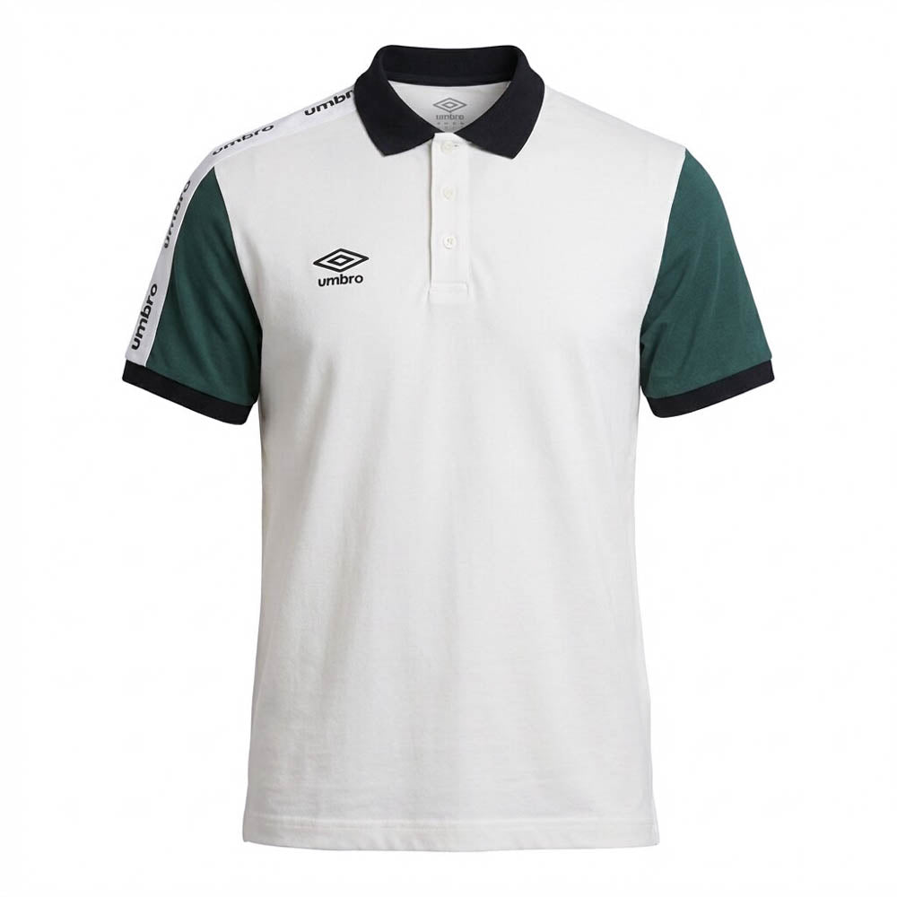 UMBRO POLOS ORIGINAL HOMME BLANC COTON - UAA241M011-100