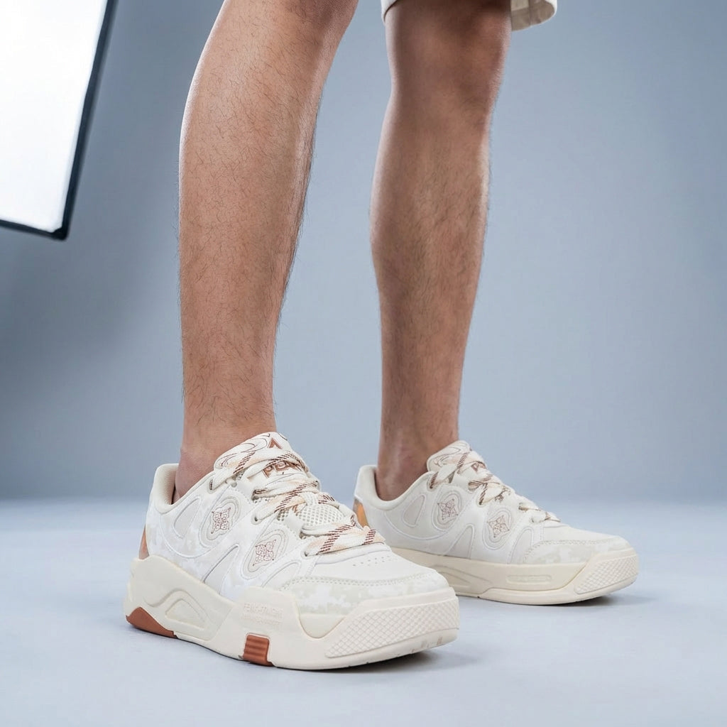 Peak Taichi Casual Shoes Canvas White - DB530551-E384