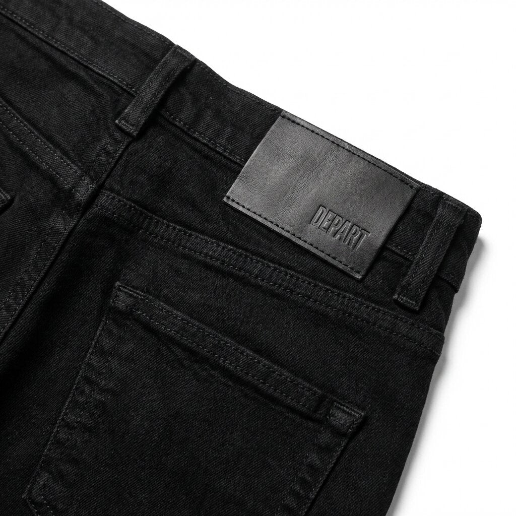 DEPART PANTALON JEAN REGULAR HOMME NOIR - G20-000517-BLACK