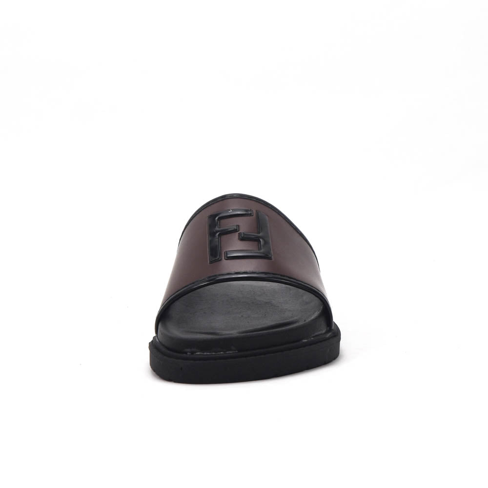 CLAQUETTES POUR HOMME - FF-02-MARRON