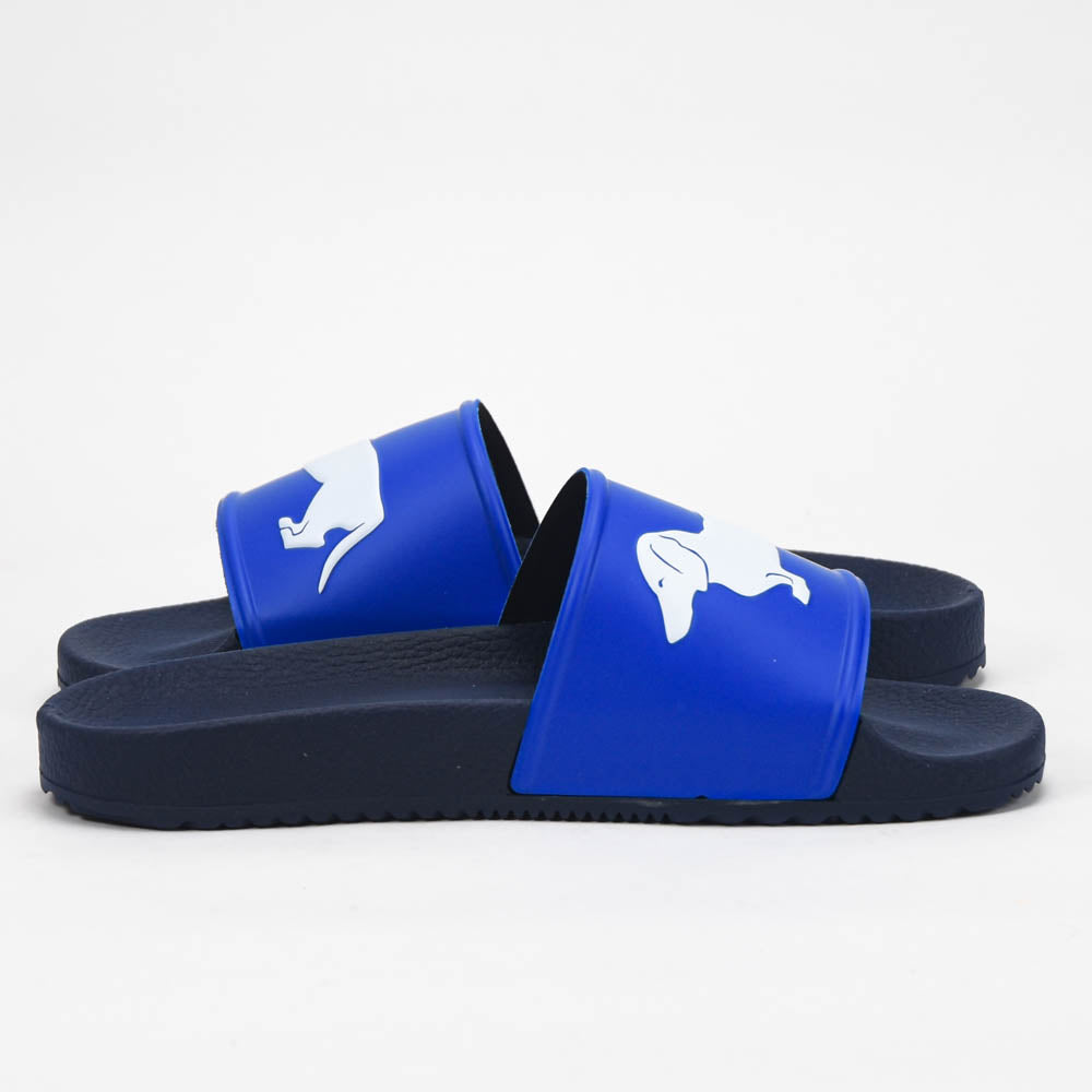 HARMONT AND BLAINE CIABATTA UOMO EVA - LOGO BLU - BIANCO - EFM231-131-6500