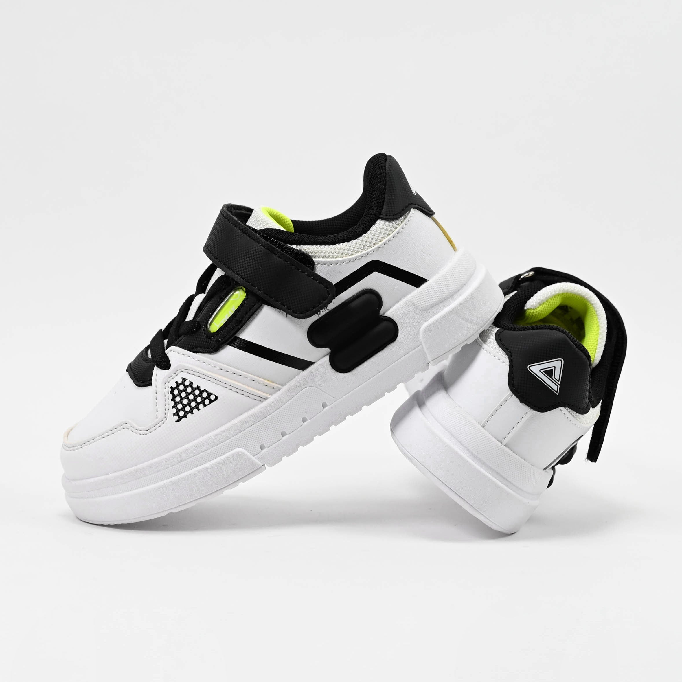 Peak Kid\'s Culture Shoes White Black - EK41850B-1020