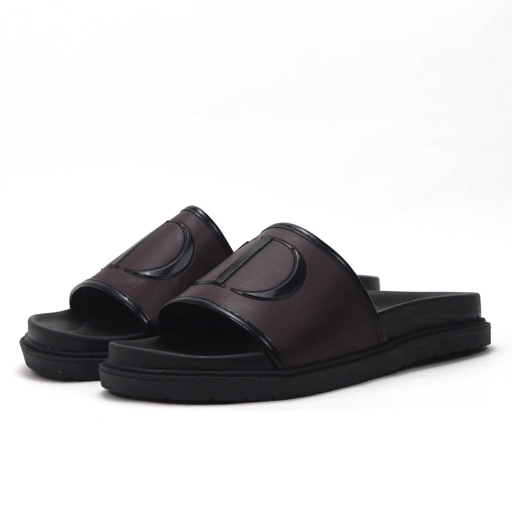 CLAQUETTES POUR HOMME - C-02-MARRON
