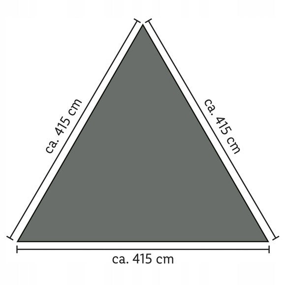 Livarno Home Triangle Sun Shade Sail - HG03610A