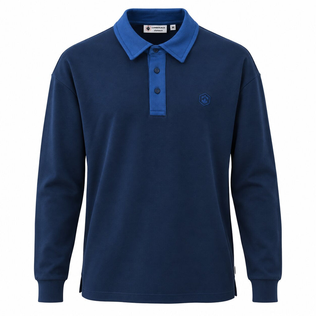 LUMBERJACK POLO LS - LBJ-00507-NVY